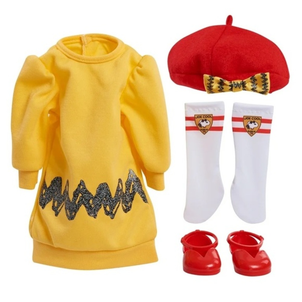 My Life nwt As Peanuts Picture Day Fashion Pack, 5-piece Outfit Set for 18-inch